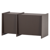 BROCK TV MEUBEL 102 CM ESSEN FINEER MIDDENBRUIN [fsc]