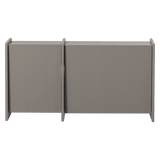 BROCK TV MEUBEL 102 CM ESSEN FINEER WARMGRIJS [fsc]