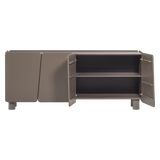 ROOT DRESSOIR 200 CM GRENEN TRUFFEL BRUIN [fsc]