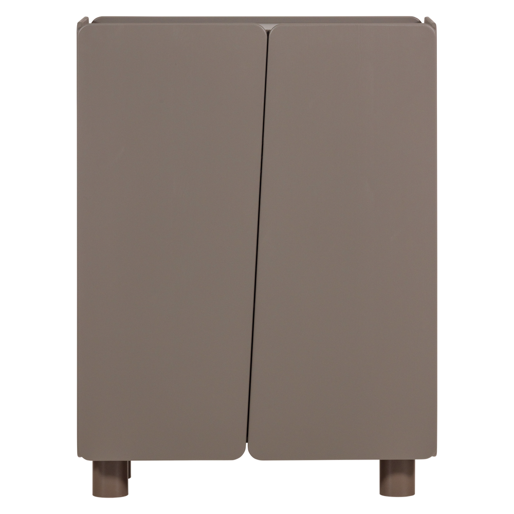 ROOT 2-DEURS KAST GRENEN TRUFFEL BRUIN [fsc]