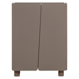 ROOT 2-DEURS KAST GRENEN TRUFFEL BRUIN [fsc]