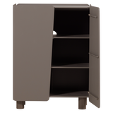 ROOT 2-DEURS KAST GRENEN TRUFFEL BRUIN [fsc]