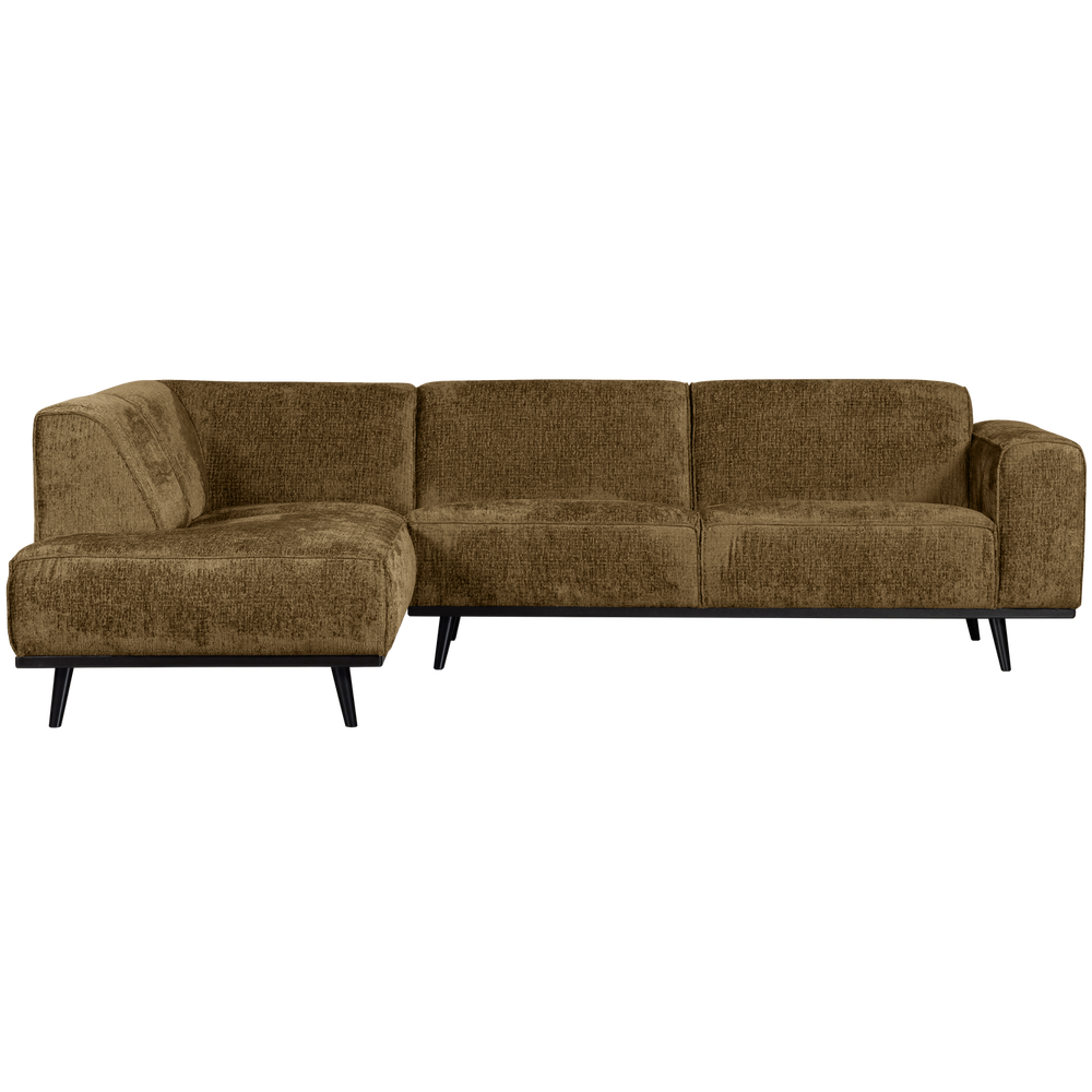 STATEMENT HOEKBANK LINKS STRUCTURE VELVET BRASS