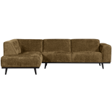 STATEMENT HOEKBANK LINKS STRUCTURE VELVET BRASS