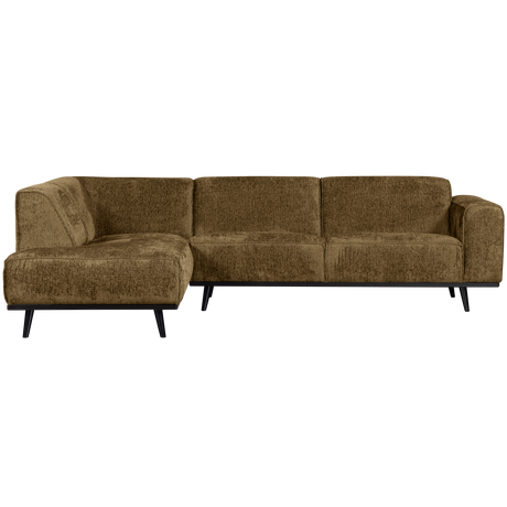 STATEMENT HOEKBANK LINKS STRUCTURE VELVET BRASS