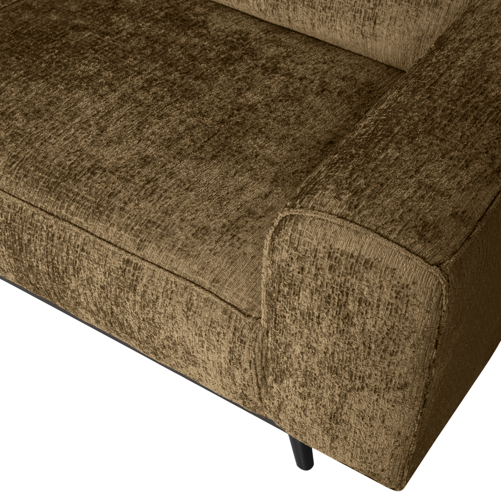 STATEMENT HOEKBANK LINKS STRUCTURE VELVET BRASS