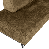 STATEMENT HOEKBANK LINKS STRUCTURE VELVET BRASS