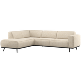 STATEMENT HOEKBANK LINKS BEIGE MELANGE