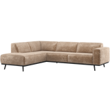 STATEMENT HOEKBANK LINKS CHENILLE VELVET TAUPE