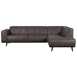 STATEMENT HOEKBANK RECHTS ECOLEER DONKERGRIJS