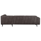 STATEMENT HOEKBANK RECHTS ECOLEER DONKERGRIJS