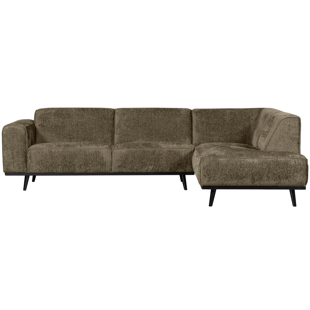 STATEMENT HOEKBANK RECHTS STRUCTURE VELVET BONSAI