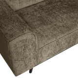 STATEMENT HOEKBANK RECHTS STRUCTURE VELVET BONSAI