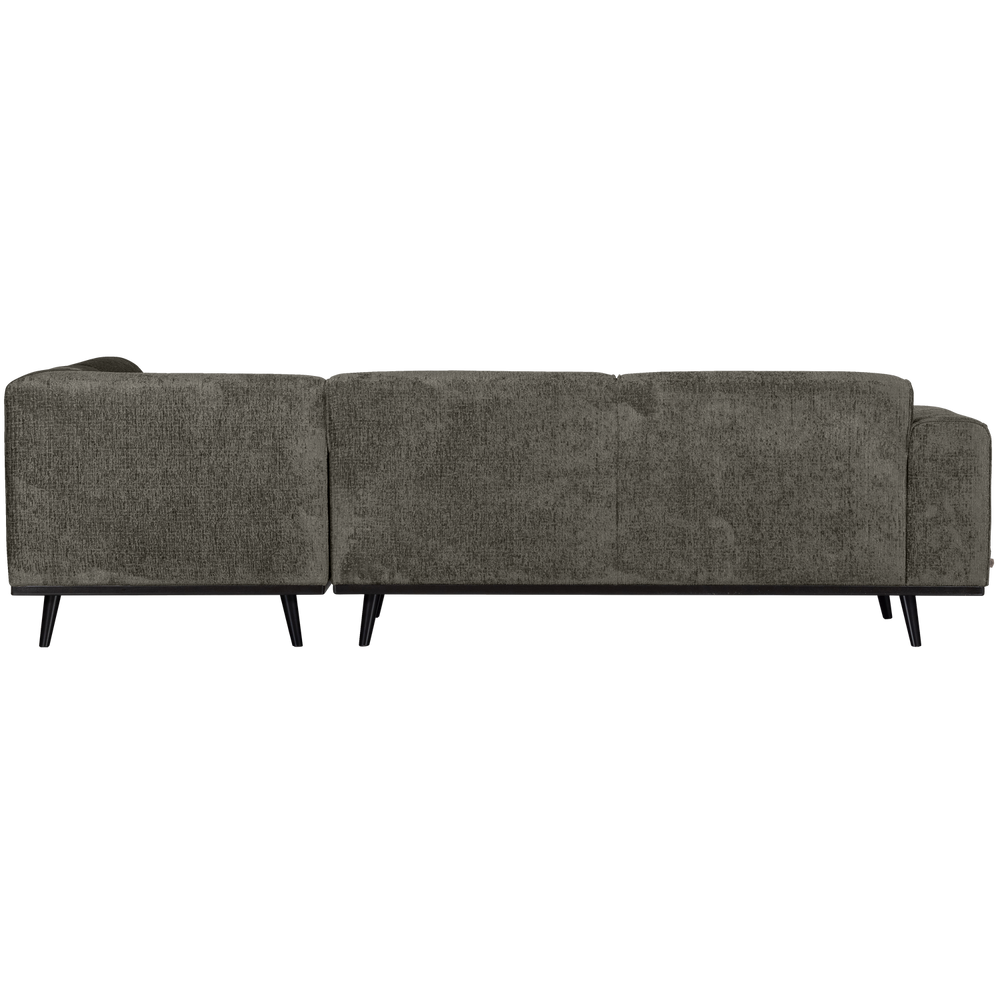 STATEMENT HOEKBANK RECHTS STRUCTURE VELVET FROST