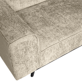 STATEMENT HOEKBANK RECHTS STRUCTURE VELVET WHEATFIELD