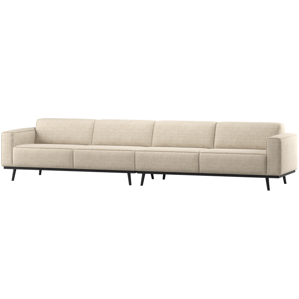 STATEMENT XL 4-ZITS BANK 372 CM BEIGE MELANGE
