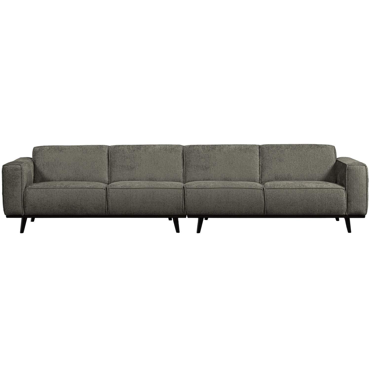 STATEMENT XL 4-ZITS BANK 372 CM STRUCTURE VELVET FROST