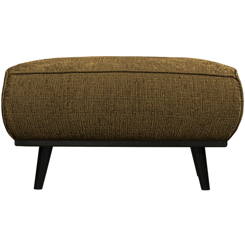 STATEMENT HOCKER STRUCTURE VELVET BRASS