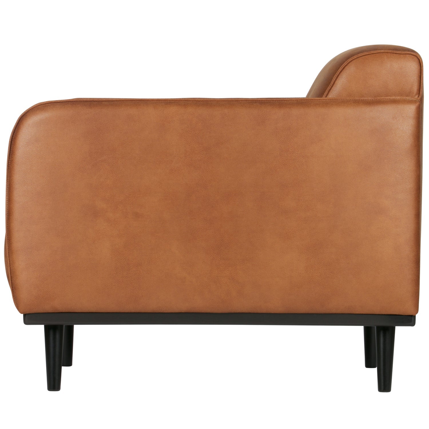 STATEMENT FAUTEUIL MET ARM ECOLEER COGNAC