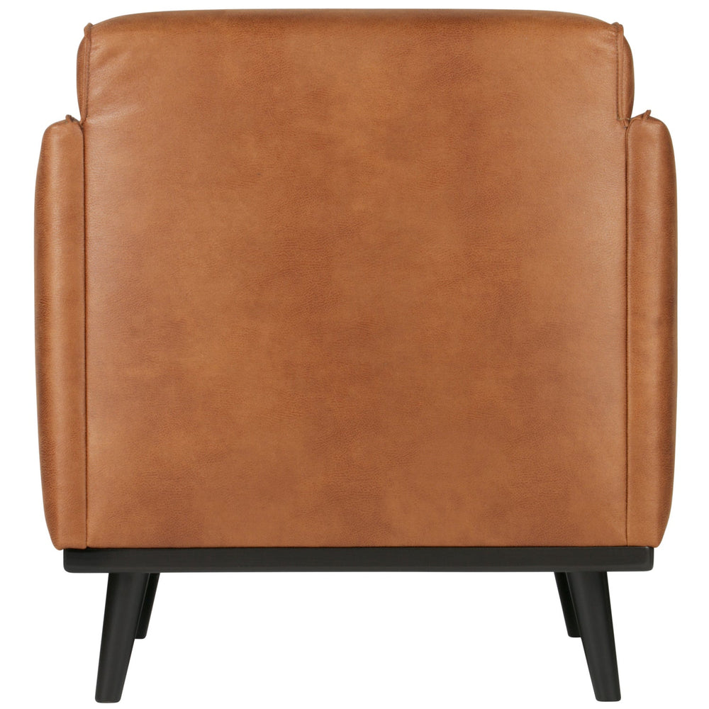 STATEMENT FAUTEUIL MET ARM ECOLEER COGNAC