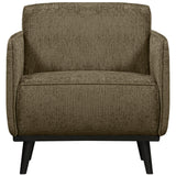 STATEMENT FAUTEUIL MET ARM STRUCTURE VELVET BONSAI