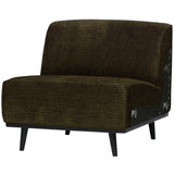 STATEMENT 1-ZITS ELEMENT RIBSTOF WARM GROEN