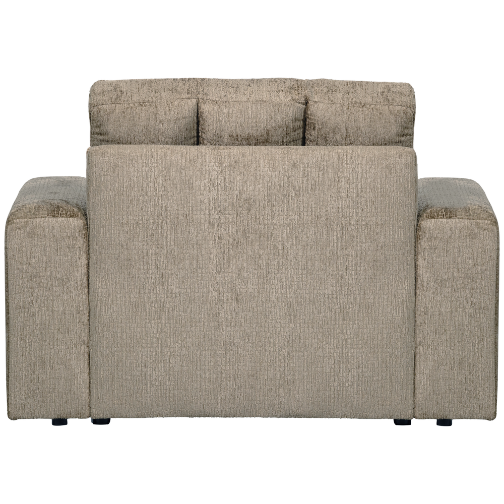 SECOND DATE FAUTEUIL STRUCTURE VELVET WHEATFIELD