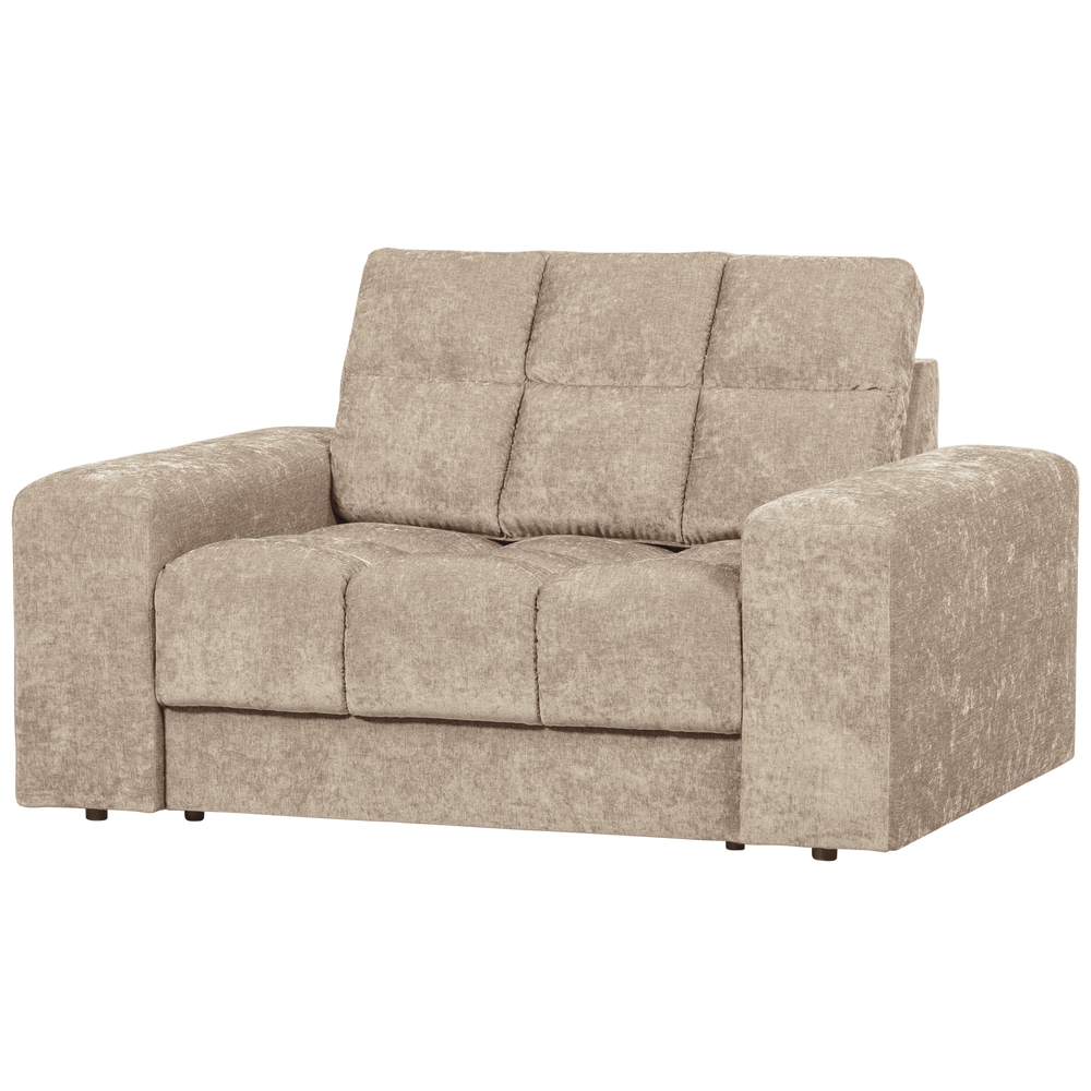 SECOND DATE LOVESEAT VELVET NOUGAT