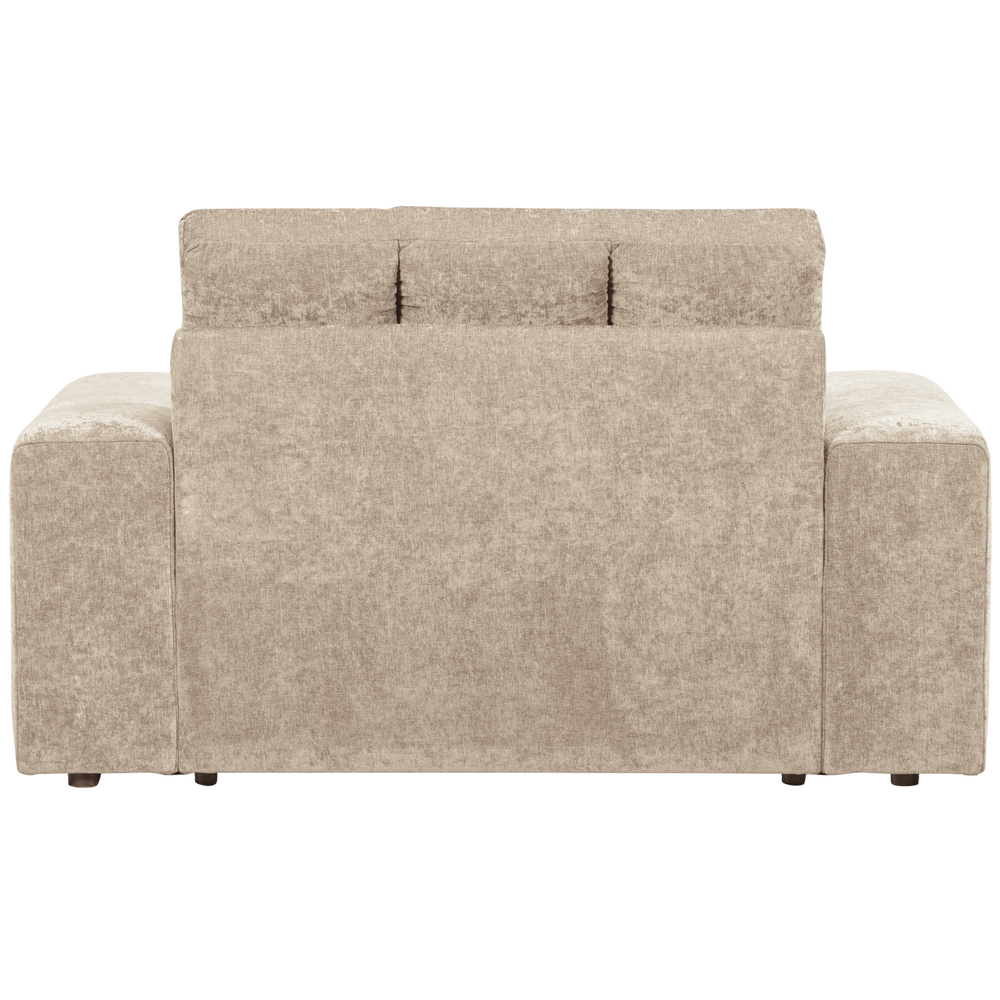 SECOND DATE LOVESEAT VELVET NOUGAT