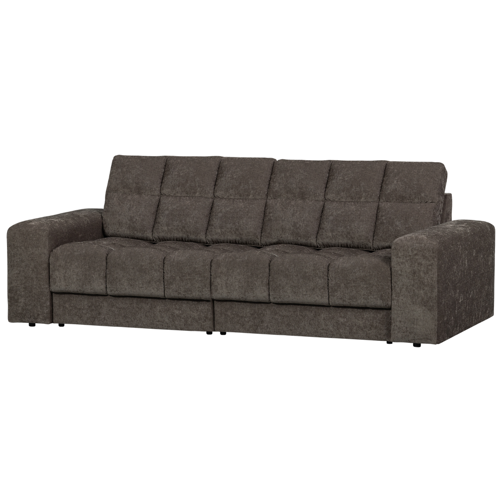 SECOND DATE 2-ZITS BANK VELVET WARMGRIJS