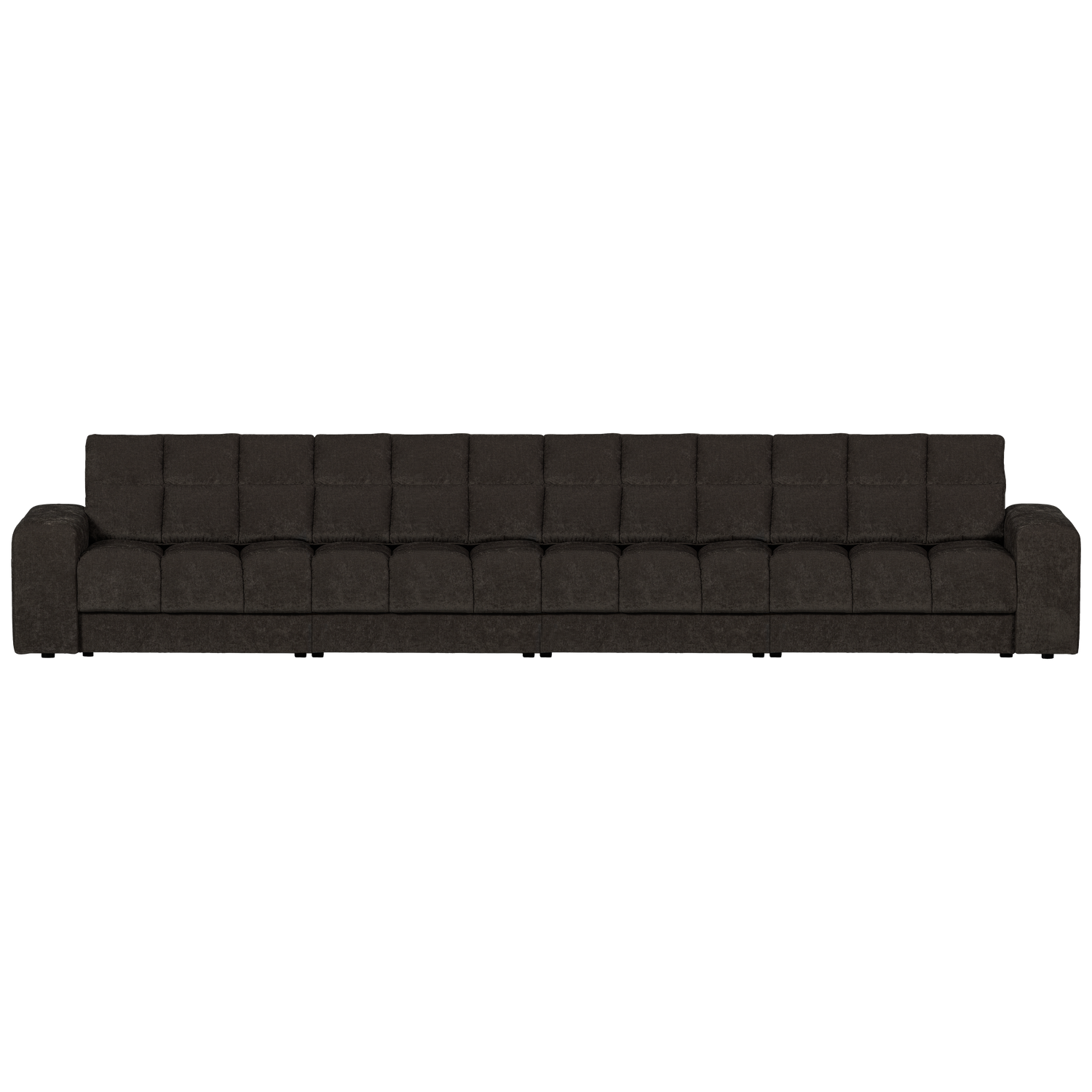 SECOND DATE 4-ZITS BANK VELVET ANTRACIET