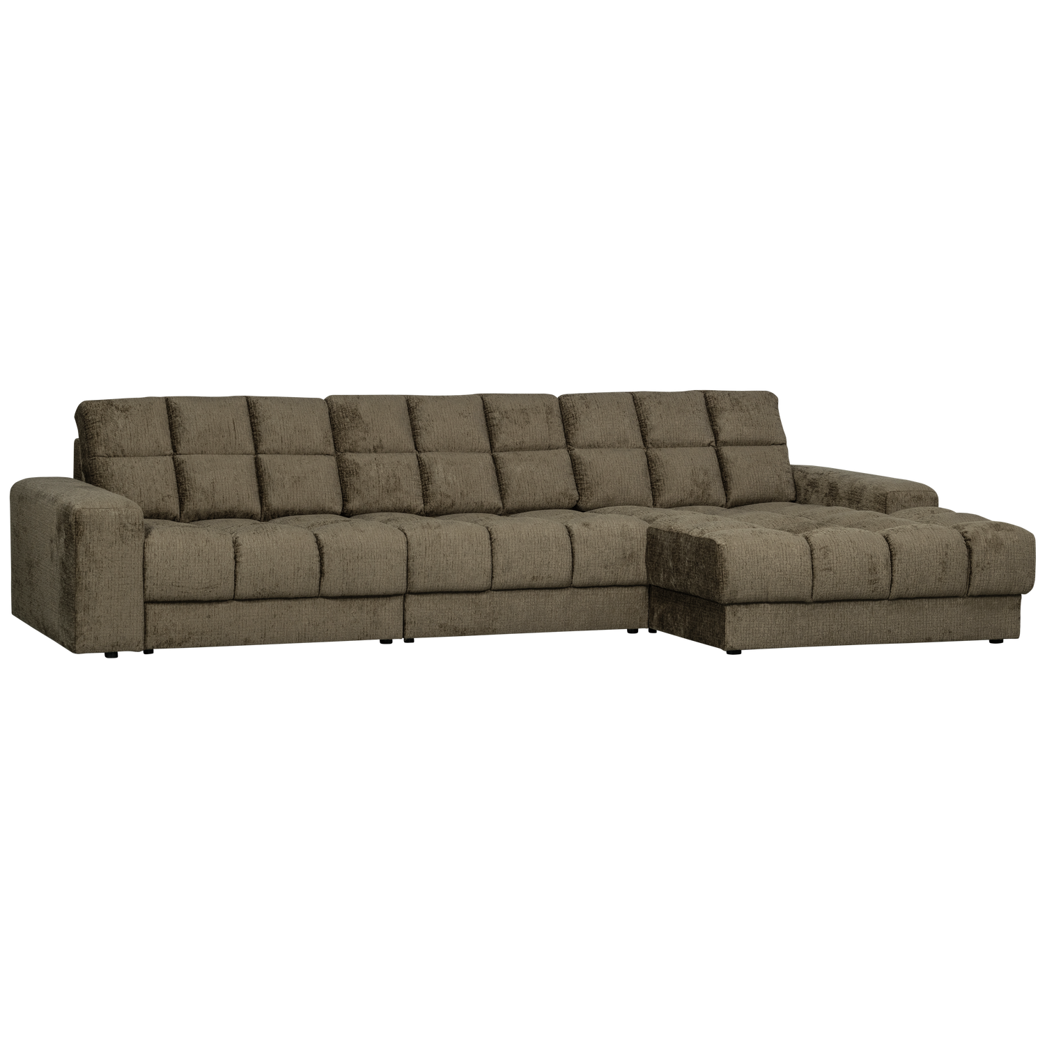 SECOND DATE CHAISE LONGUE RECHTS STRUCTURE VELVET BONSAI