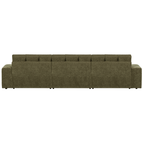 SECOND DATE CHAISE LONGUE RECHTS VELVET GROEN