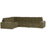 SECOND DATE HOEKBANK LINKS VELVET GROEN