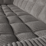 SECOND DATE HOEKBANK LINKS RIBSTOF TERRAZZO