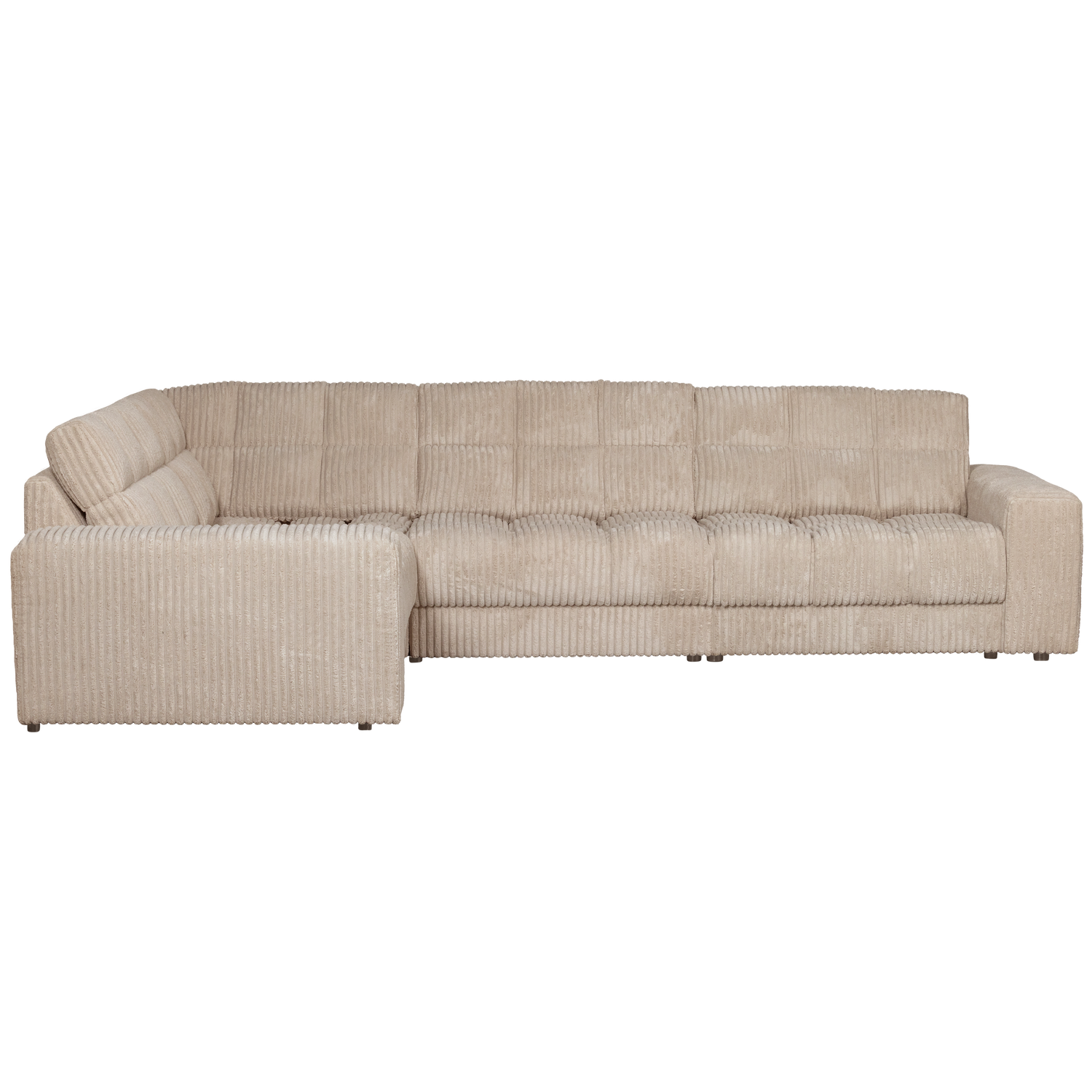 SECOND DATE HOEKBANK LINKS RIBSTOF TRAVERTIN