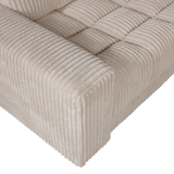 SECOND DATE HOEKBANK LINKS RIBSTOF TRAVERTIN