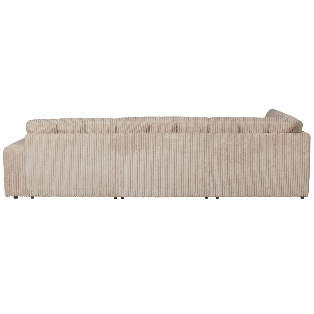 SECOND DATE HOEKBANK LINKS RIBSTOF TRAVERTIN