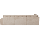 SECOND DATE HOEKBANK LINKS RIBSTOF TRAVERTIN