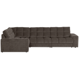 SECOND DATE HOEKBANK LINKS VELVET WARMGRIJS