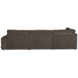 SECOND DATE HOEKBANK LINKS VELVET WARMGRIJS