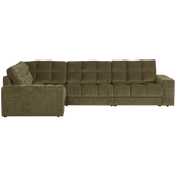 SECOND DATE HOEKBANK RECHTS VELVET GROEN