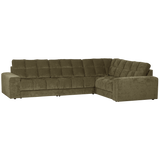 SECOND DATE HOEKBANK RECHTS VELVET GROEN