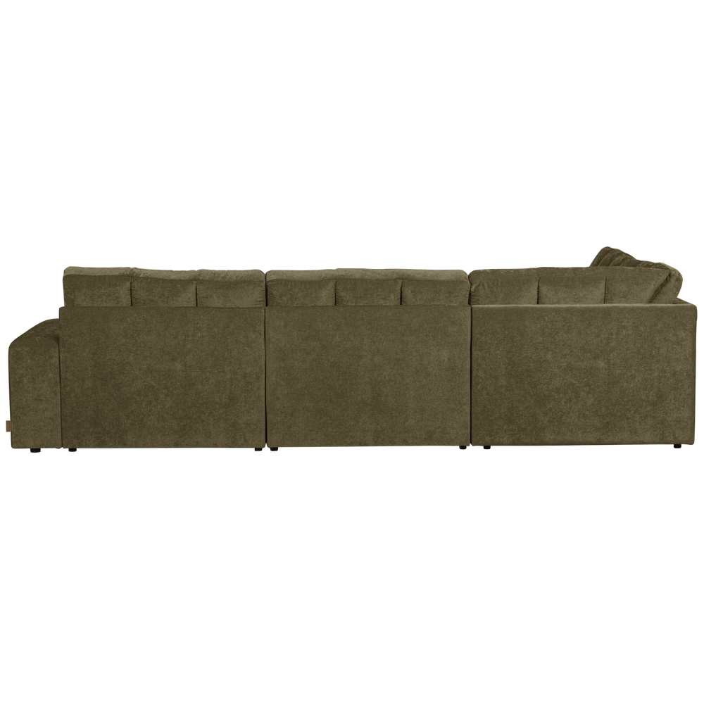 SECOND DATE HOEKBANK RECHTS VELVET GROEN