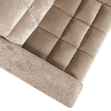 SECOND DATE HOEKBANK RECHTS VELVET NOUGAT