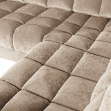 SECOND DATE HOEKBANK RECHTS VELVET NOUGAT