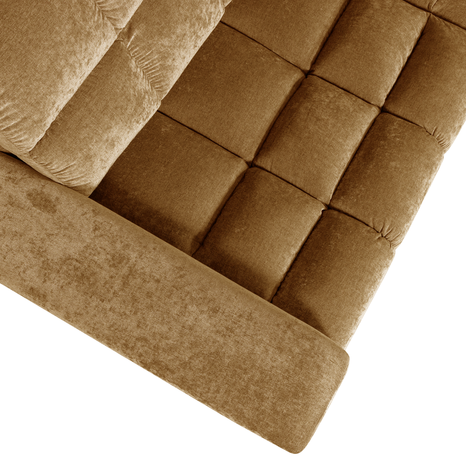 SECOND DATE HOEKBANK RECHTS VELVET GOUDGEEL