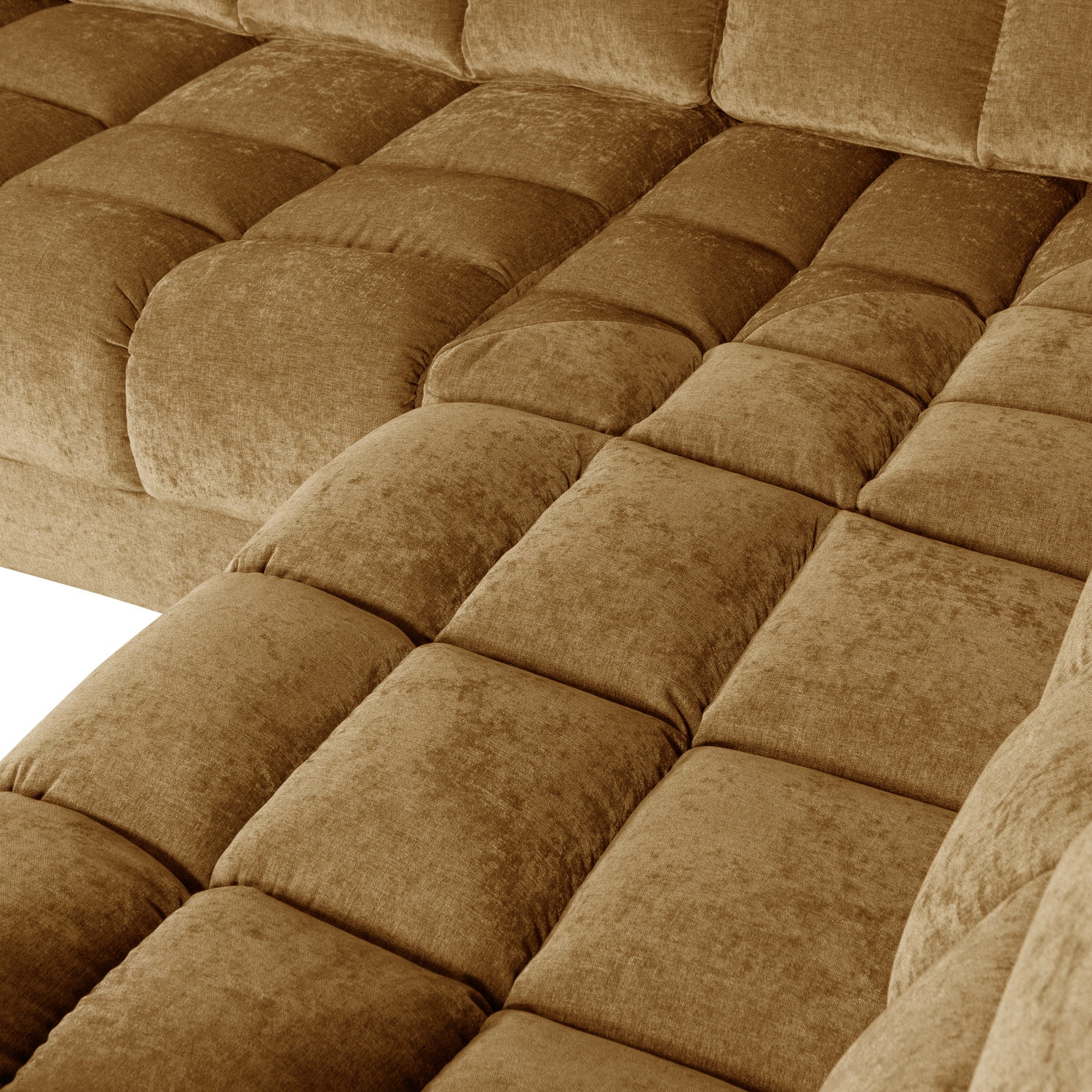 SECOND DATE HOEKBANK RECHTS VELVET GOUDGEEL