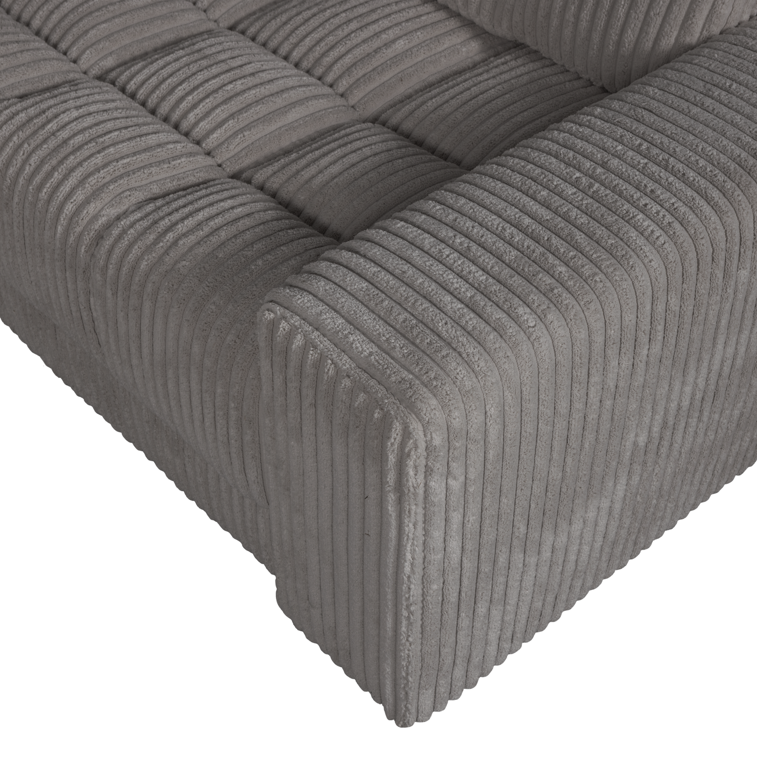 SECOND DATE HOEKBANK RECHTS RIBSTOF TERRAZZO