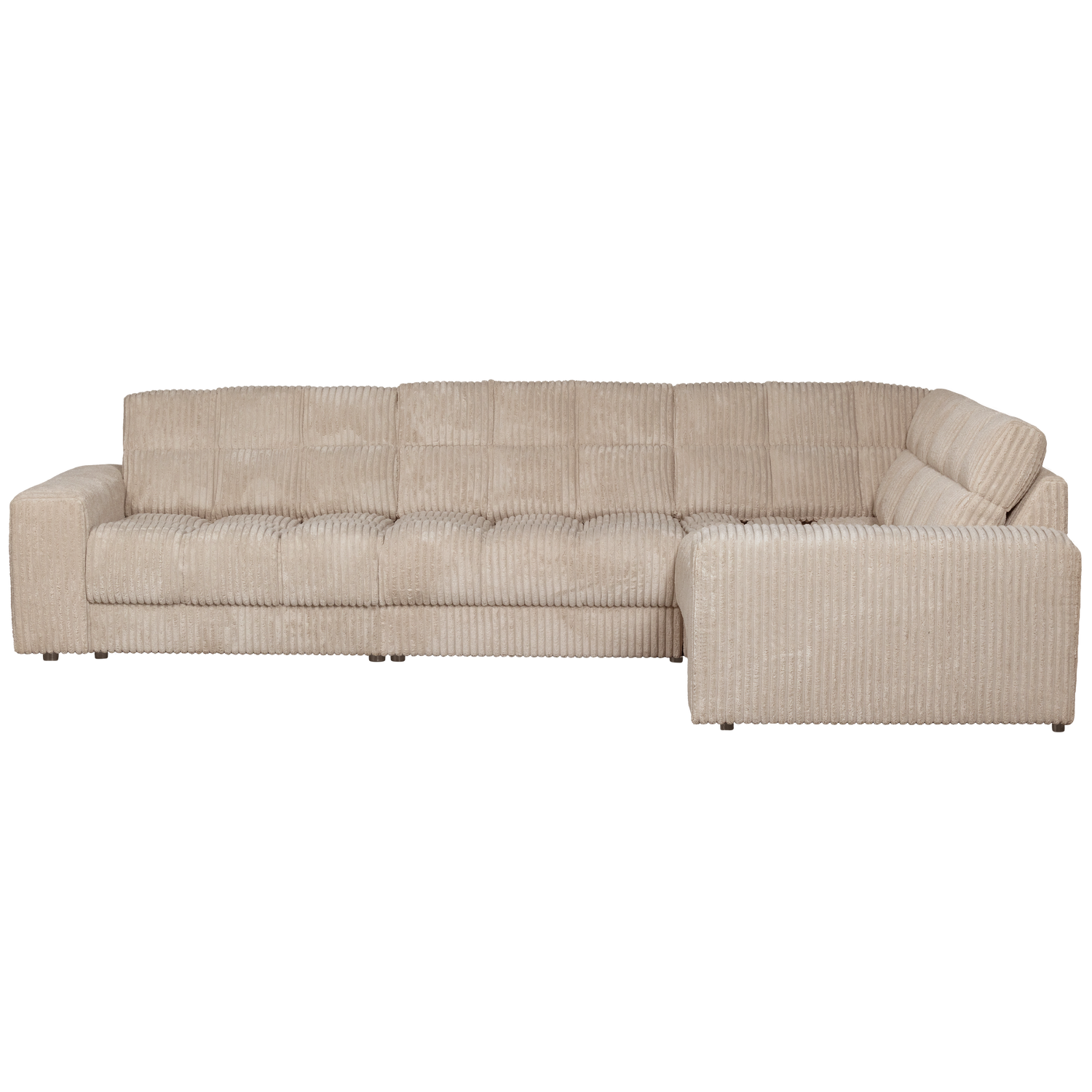 SECOND DATE HOEKBANK RECHTS RIBSTOF TRAVERTIN